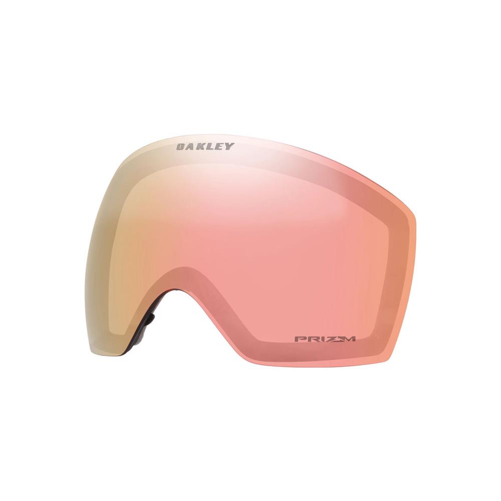 Oakley Flight Deck L Replacement Lenses- Prizm - For Oakley Flight Deck L Goggle Flight Deck L / 14% Rose Gold Prizm Iridium