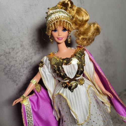 Grecian Goddess 1996 Barbie Doll 1996 W/o Box Greek God Fashion Doll W Stand
