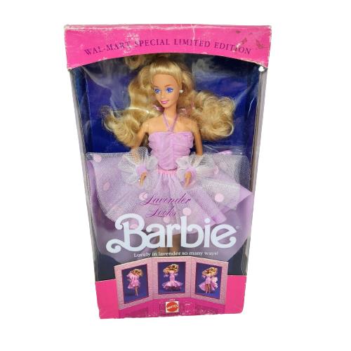 Vintage 1989 Mattel Lavender Looks Barbie Doll Box 3963 Nos