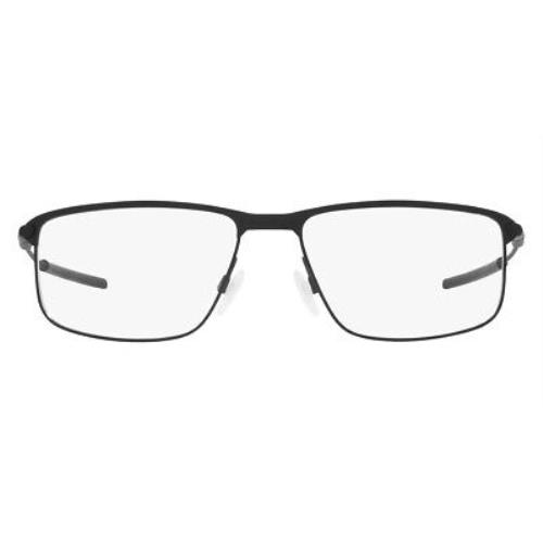 Oakley Socket Ti OX5019 Eyeglasses Satin Black Rectangle 56mm - Frame: Satin Black, Lens: