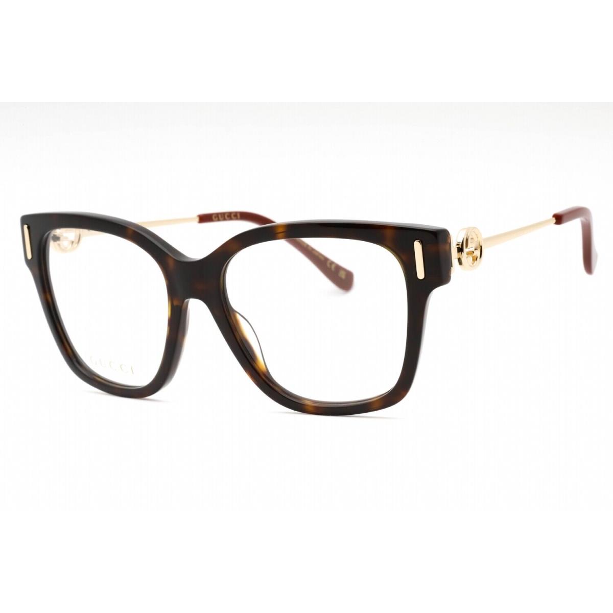 Gucci GG1204O-002-55 Eyeglasses Size 55mm 17mm 135mm Havana Women