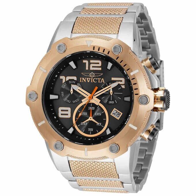 Invicta Speedway 51.5mm Two-tone Chronograph Men`s Quartz Watch