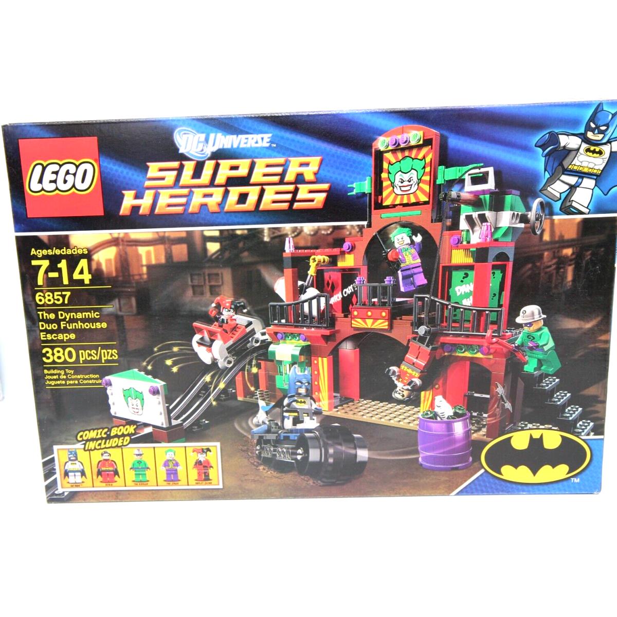 Lego DC Universe Super Heroes The Dynamic Duo Funhouse Escape 6857