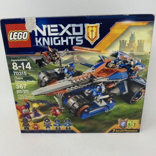 Lego Nexo Knights: Clay`s Rumble Blade 70315 Retired Set