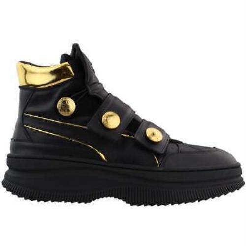 Puma Deva Straps Hightop Womens Black Sneakers Casual Shoes 372177-01