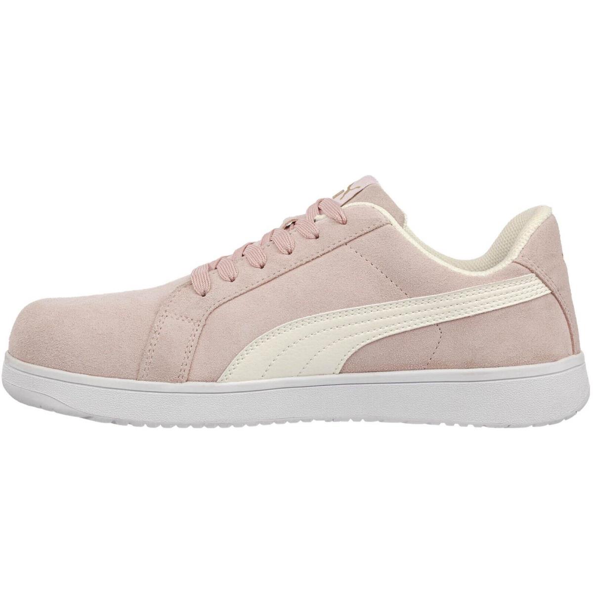 Women`s Puma 640145 Icon Suede Low Pink Work Shoe