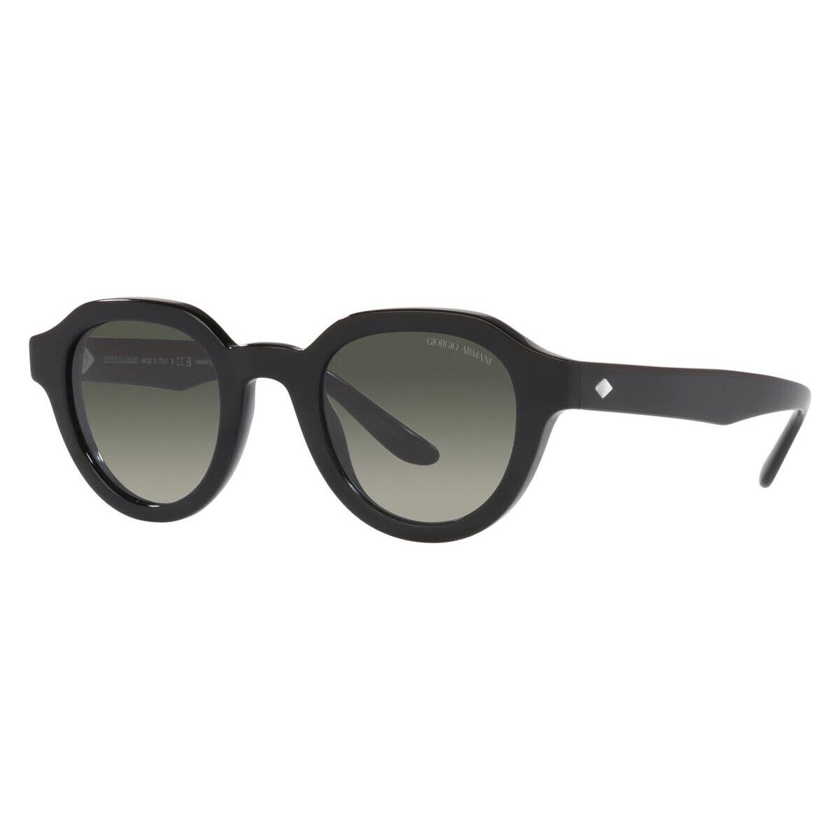 Giorgio Armani AR8172U Sunglasses Black Gradient Gray 46mm