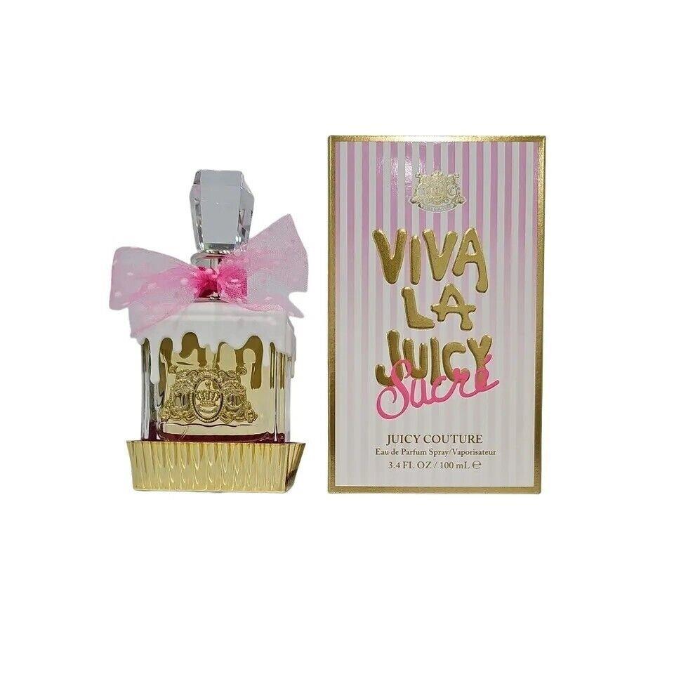 Viva La Juicy Sucre Juicy Couture 3.4 oz Eau de Parfum Spray Women`s Perfume