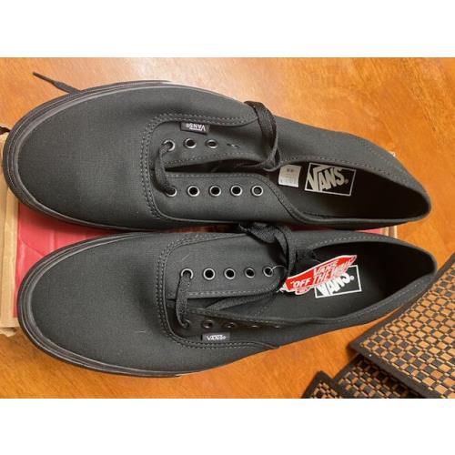 Vans shoes Authentic Mono - Black 4