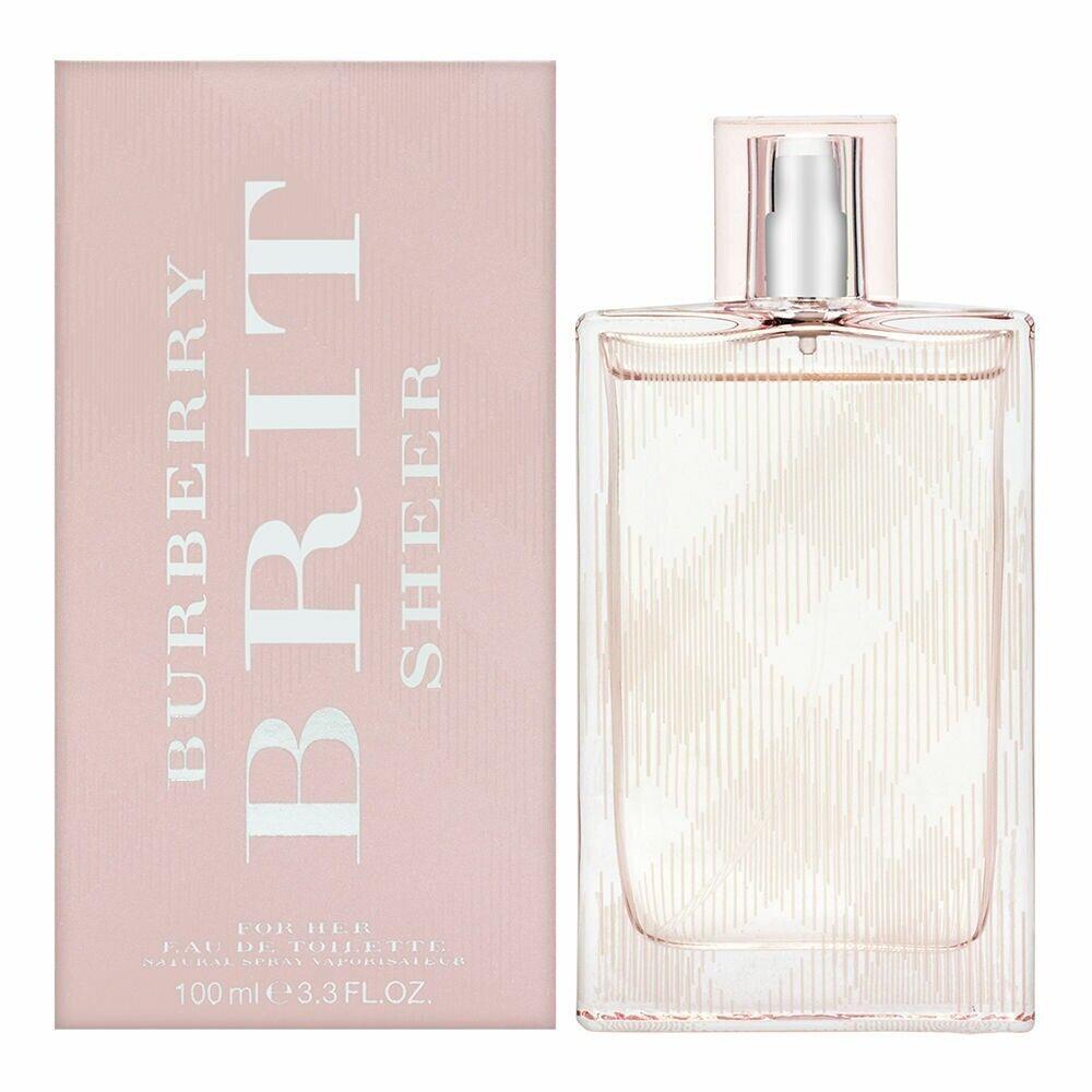 Brit Sheer by Burberry For Women Eau De Toilette Spray 3.3 oz