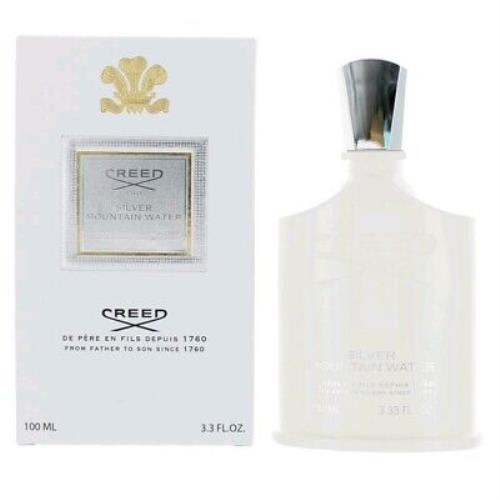 Silver Mountain Water by Creed 3.3 oz Millesime Edp Spray For Unisex