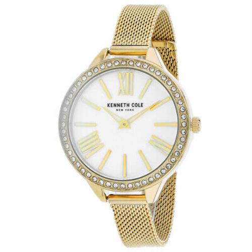 Kenneth Cole Women`s Classic White Dial Watch - KC50939004