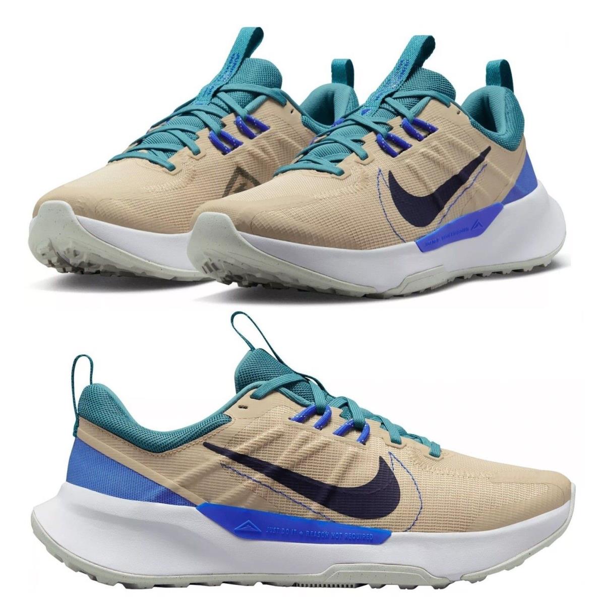 Nike Juniper Trail Athletic Sneakers Running Shoes Mens Beige All Sizes