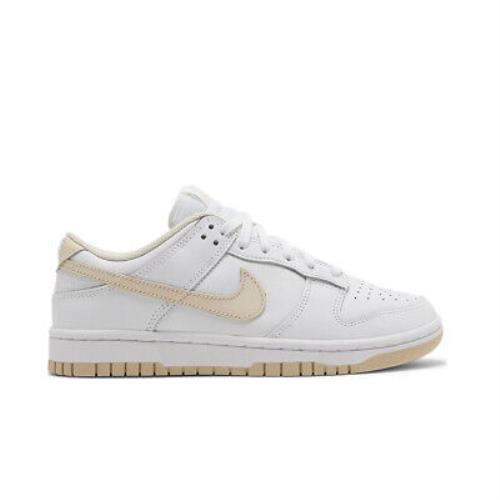 Nike Dunk Low Womens White Pearl Athletic Shoes DD1503-110 White/pearl White - White/Pearl White