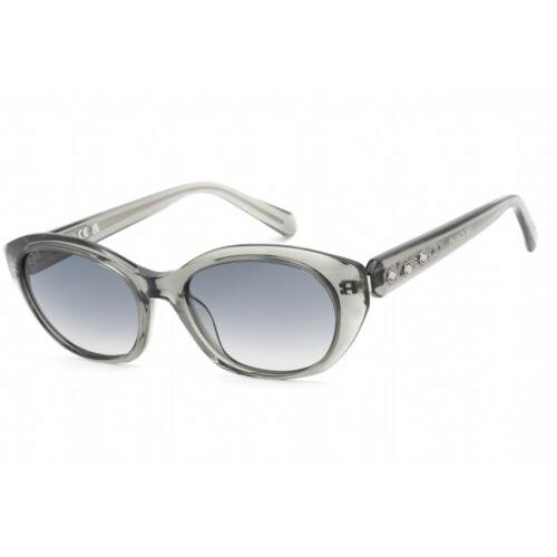 Swarovski SK0384-20B-53 Sunglasses Size 53mm 140mm 18mm Grey Women