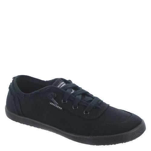 Womens Skechers Work B Cute SR Sneaker -108088 Black Fabric Shoes