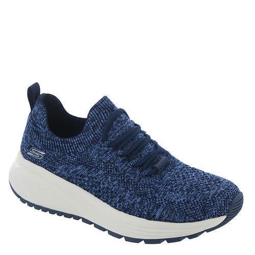 Womens Skechers Bobs Sparrow 2.0-WIND Chime Athletic Navy Heather Mesh Shoes