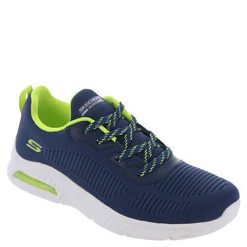 Womens Skechers Bobs Squad Air-sweet Encounter Navy/lime Fabric Shoes