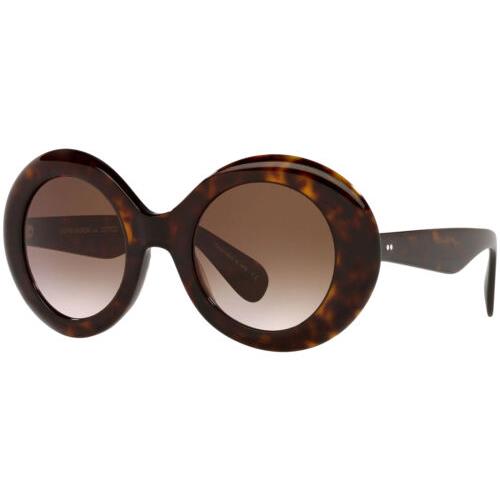 Oliver Peoples Dejeanne Women`s Oversized Round Sunglasses - OV5478SU- Italy
