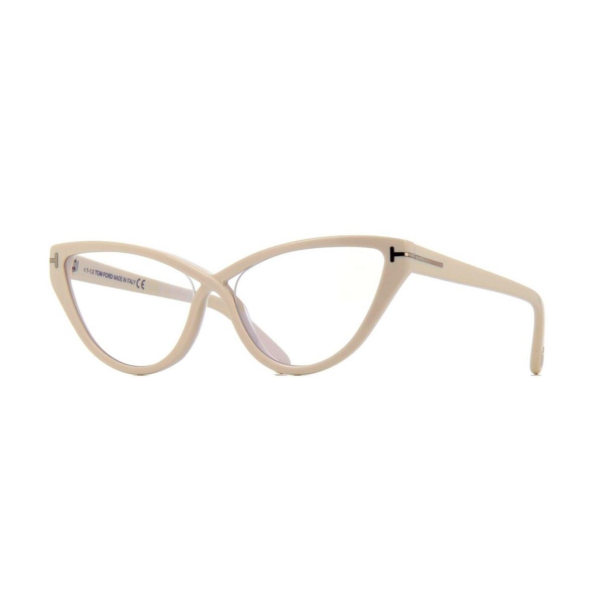 Tom Ford FT 5729-B Blue Block Ivory 025 Eyeglasses