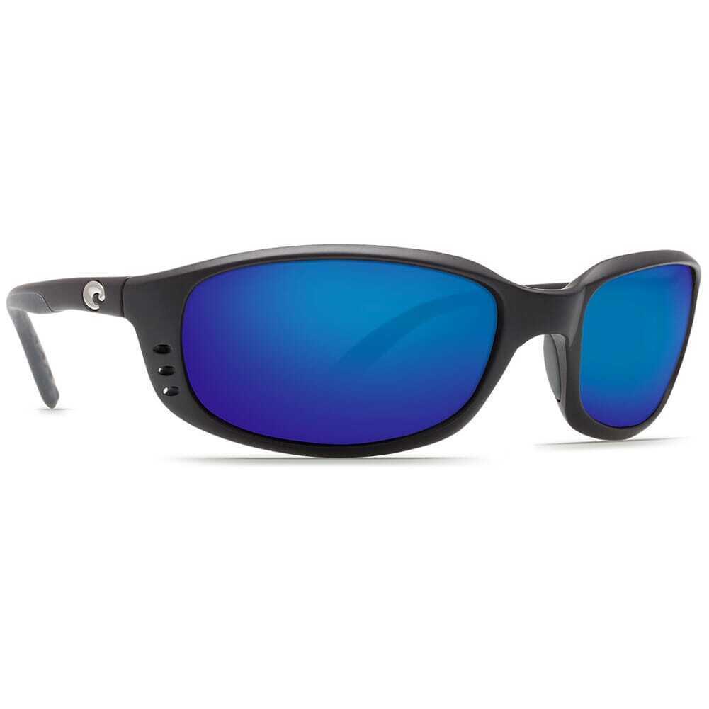 Costa Brine Matte Black Frame W/blue Mirror 580P C-mate 2.50 06S7001-00030659