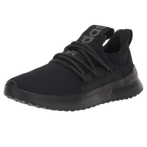 Adidas Men`s Lite Racer Adapt 5.0 Running Shoe Black/black/grey Size 9