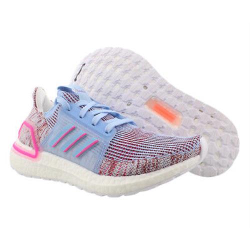 Adidas Ultraboost 19 J Girls Shoes Size 5.5 Color: Multi/pink/white - Multi/Pink/White , Multi-Colored Main