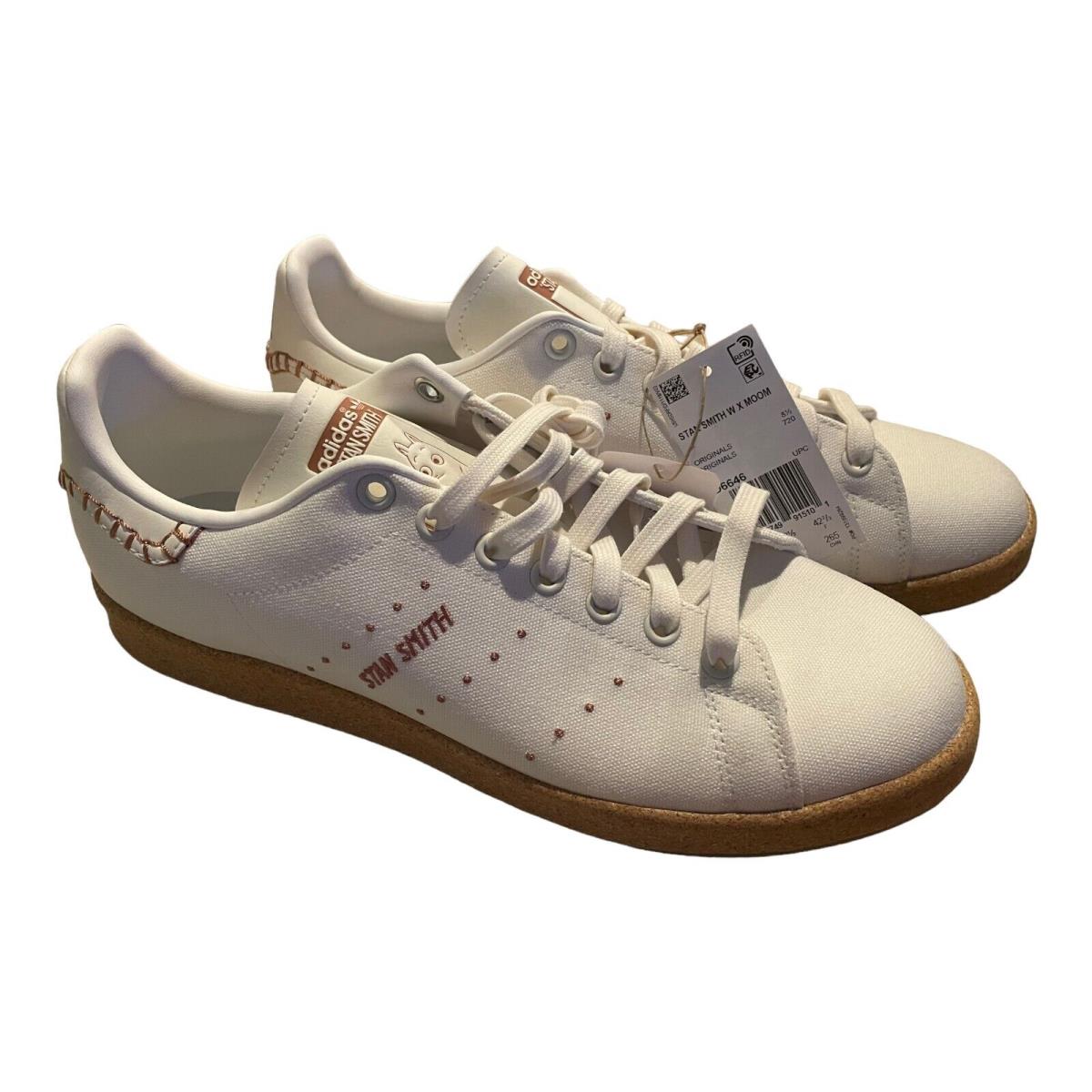 Adidas Originals Stan Smith Moomin Women`s Shoes White ID6646 Size 10 - White