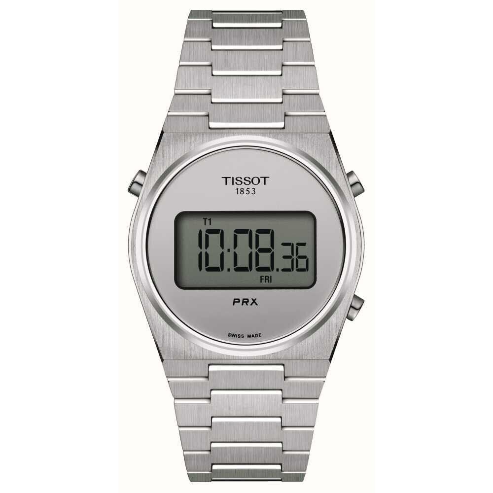 Tissot Prx Digital Dial Steel Bracelet 35mm Unisex Watch T1372631103000