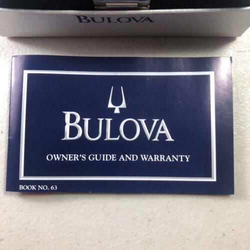 Bulova watch  - White Dial, Silver Band, Silver Bezel