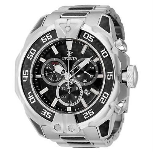 Watch Invicta 37703 Carbon Hawk Menu 57 Stainless Steel