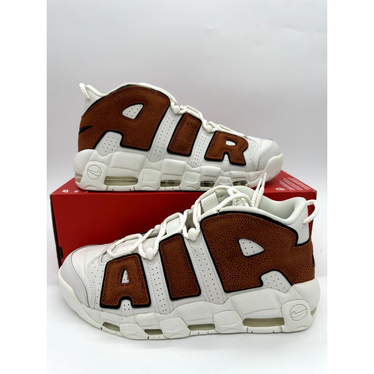 Nike Air More Uptempo Men`s Size 13 Womans 14.5 White Basketball DZ5227 001 - White