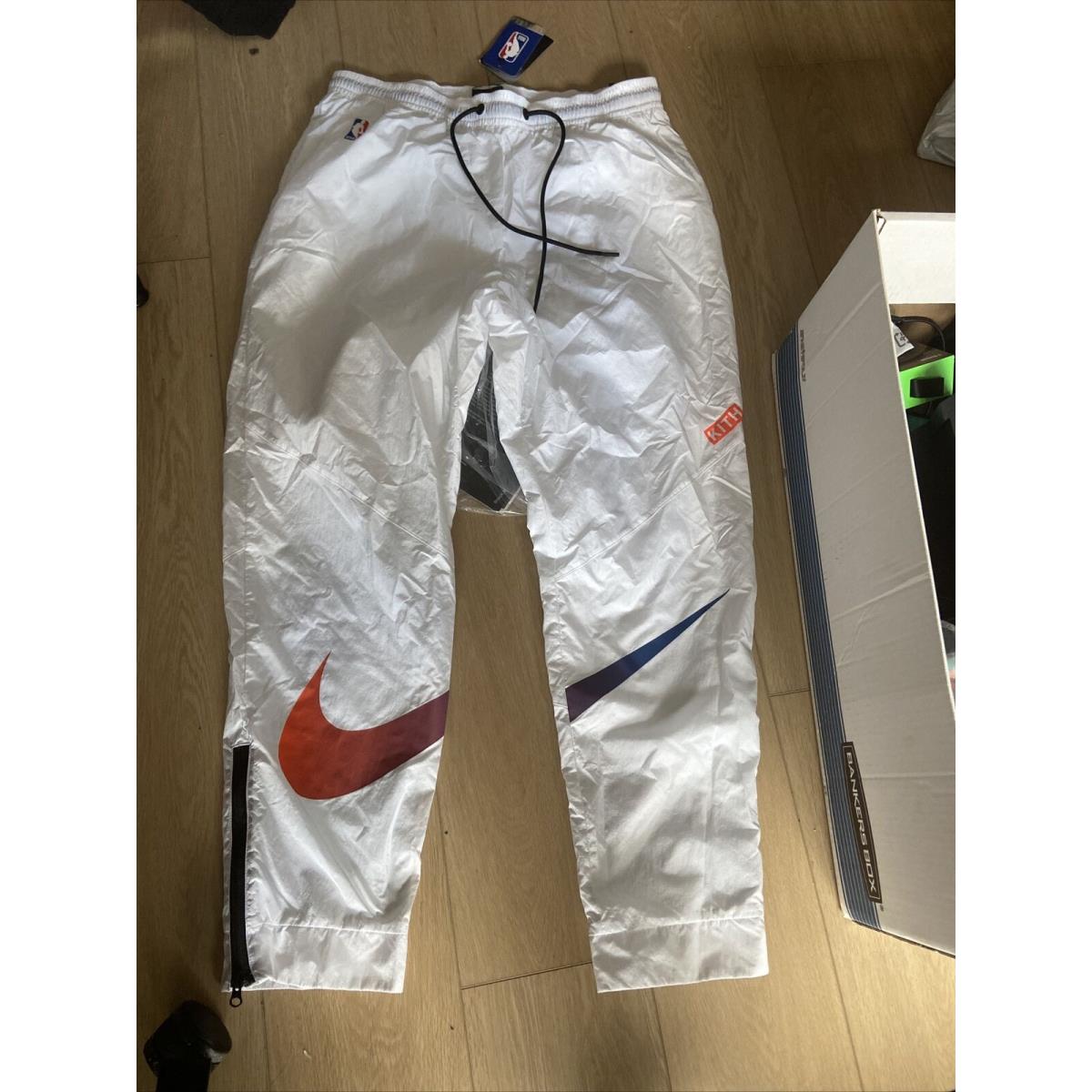 Kith Nike York Knicks Track Pants White Size XL | SporTipTop