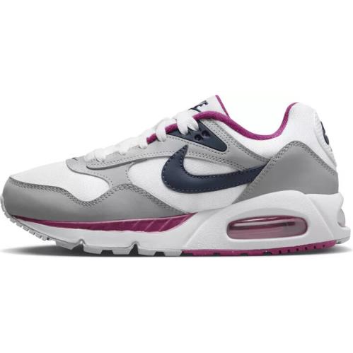 Nike Womens Air Max Correlate Running Shoes Size 10 Box NO Lid 511417 101 - WHITE /OBSDIAN WOLF GREY