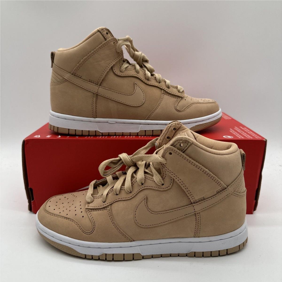 Nike Women`s Size 7 Dunk High DX2044 201 Running Trainer Sneaker Sports Hype - White