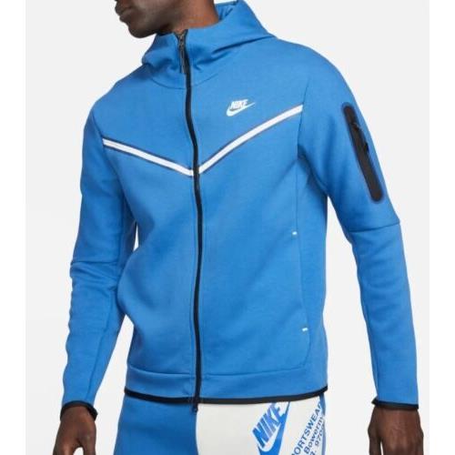 Nike Sportswear Tech Fleece Hoodie Sweater Jacket Mens Size Xxl CU4489 407