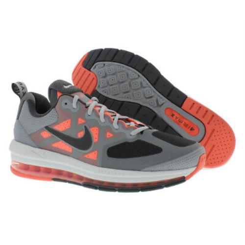 Nike Air Max Genome Mens Shoes Size 10 Color: Smoke Grey/orange - Smoke Grey/Orange , Grey Main