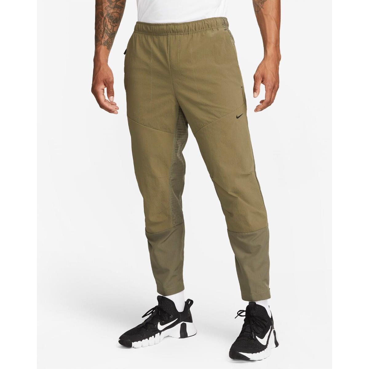 Nike A.p.s. Adv Woven Versatile Pants Men s SZ XL Medium Olive FB6851-222