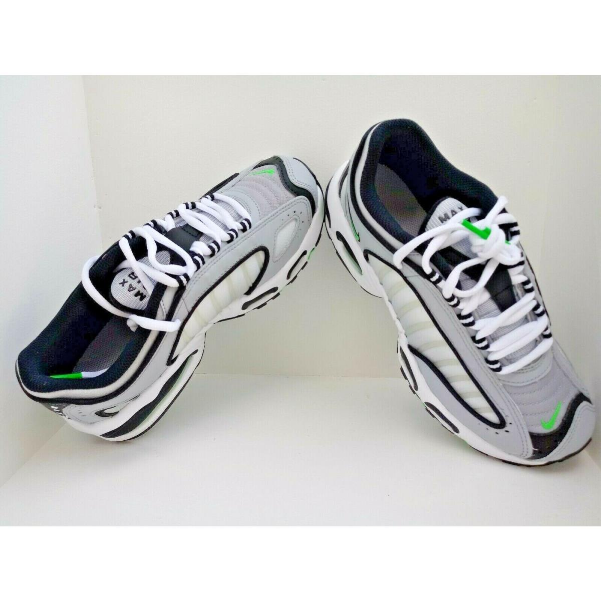 Nike shoes  - Wolf Grey/Black-Green Spark-White 1