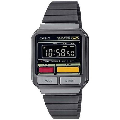 Casio Vintage Digital A120WEGG-1B Digital Bracelet Quartz Sports Unisex Watch