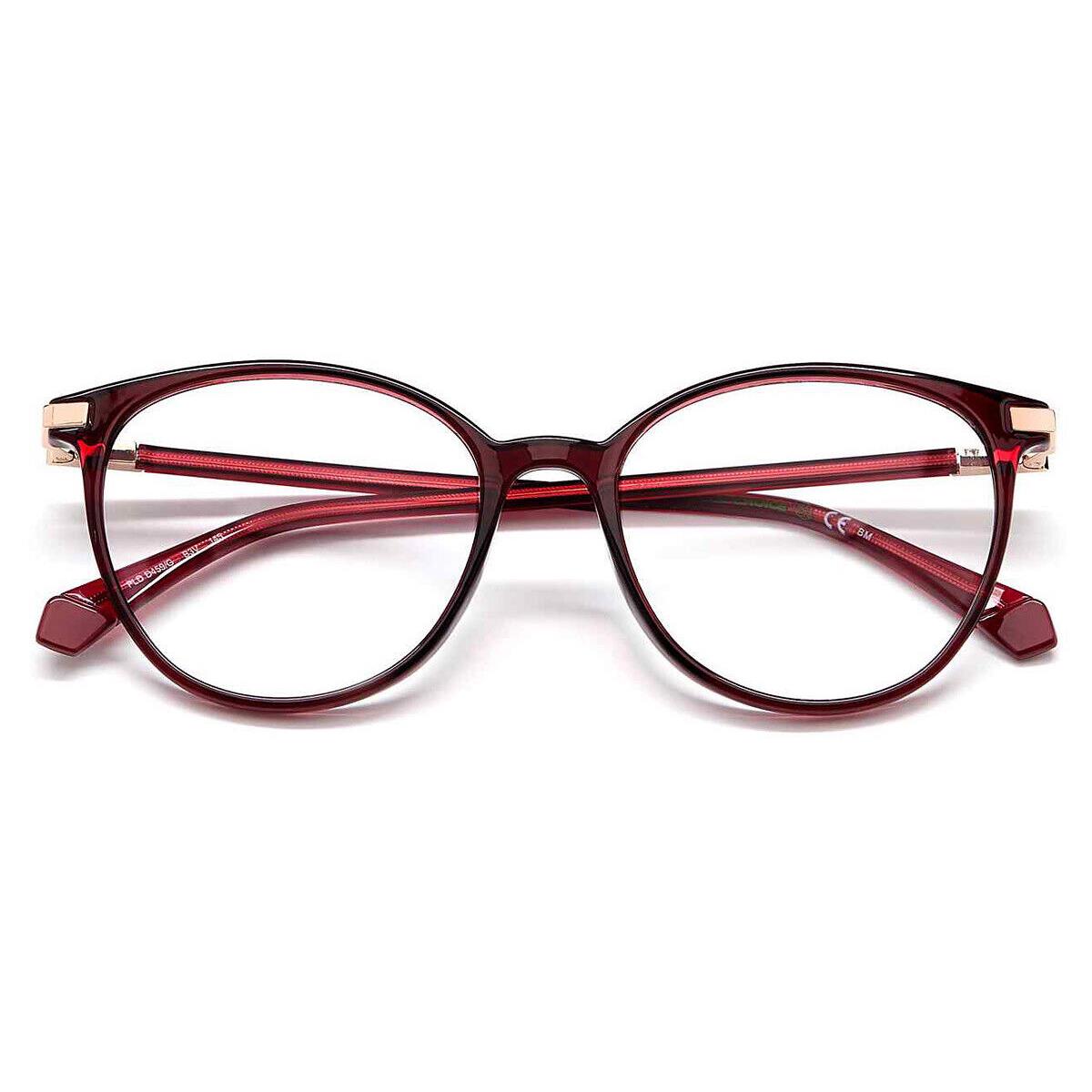 Polaroid Pld D459/G Eyeglasses Women Violet Cat Eye 52mm