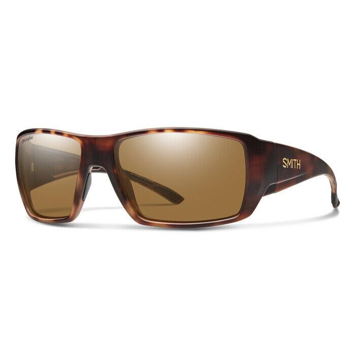 Smith Guide`s Choice XL Sunglasses - Chromapop Glass Polarized Brown - Matte