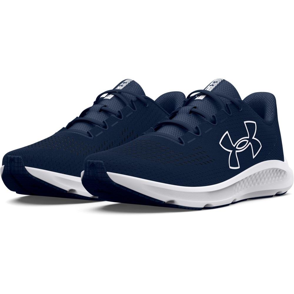 Under Armour 3026518 Men`s UA Charged Pursuit 3 Big Logo Running Athletic Shoes Academy