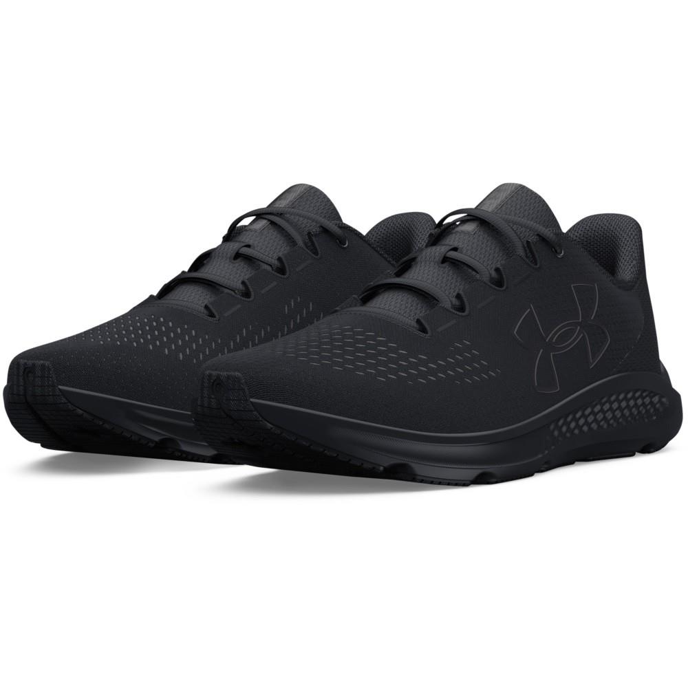 Under Armour 3026518 Men`s UA Charged Pursuit 3 Big Logo Running Athletic Shoes Black