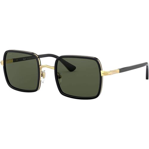 Persol Sunglasses PO2475S 51531 50mm Gold Black / Green Lens