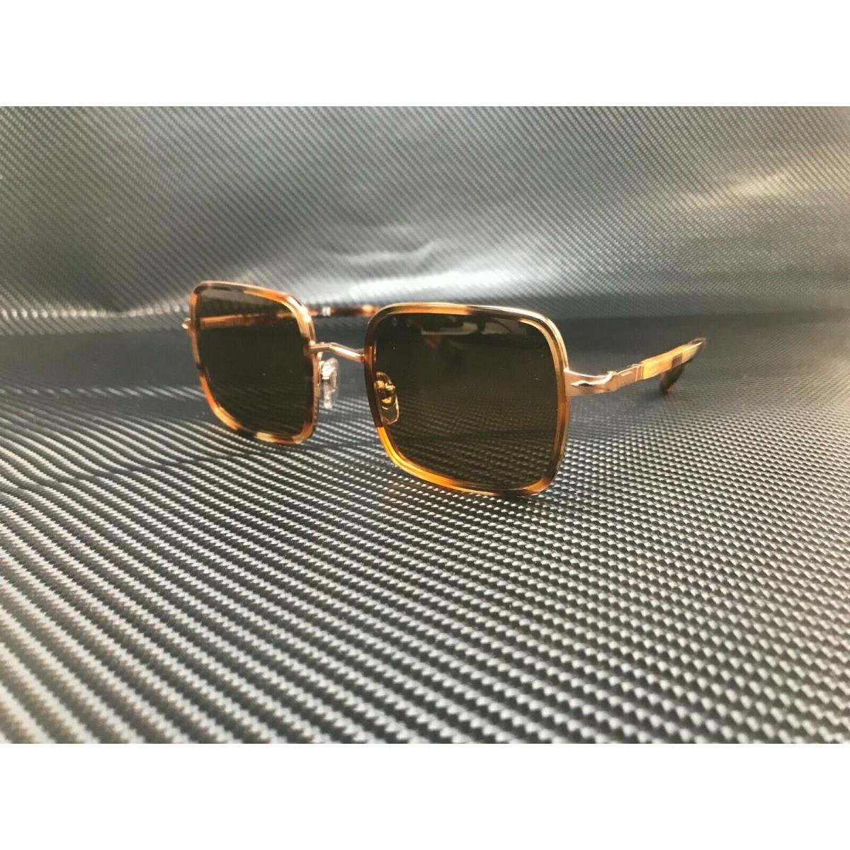 Persol PO2475S 108053 Striped Honey Square Unisex 50 mm Sunglasses