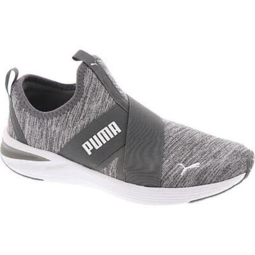 Puma Womens Prowl Gray Slip On Running Shoes Sneakers 9 Medium B M Bhfo 4815 - Grey