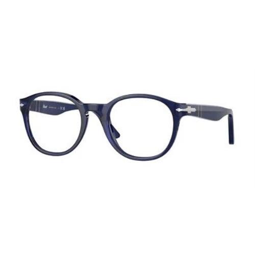 Persol PO3284V 181 Blue Transparent 48 mm Women`s Eyeglasses