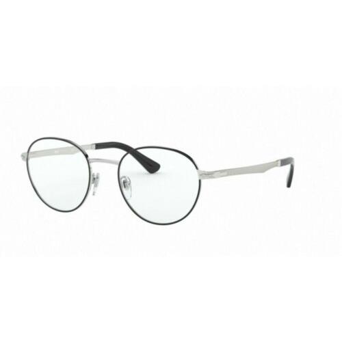 Persol 0PO2460V-1074 Silver/black 2460 v Eyeglasses