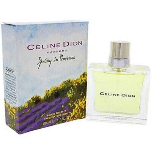 Spring IN Provence Celine Dion 1.7 oz / 50 ml Eau de Toilette Women Perfume